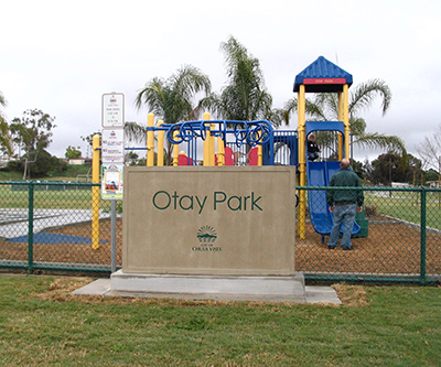 play structure at park
