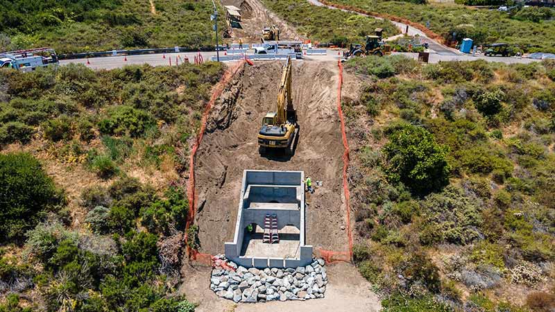 Crest Canyon Emergency Storm Drain Replacement – 2022